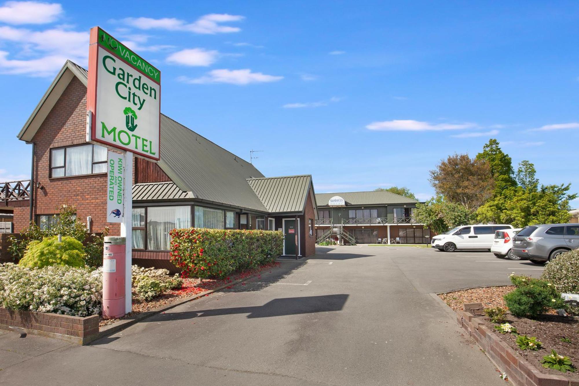 Garden City Motel Крайстчёрч Экстерьер фото